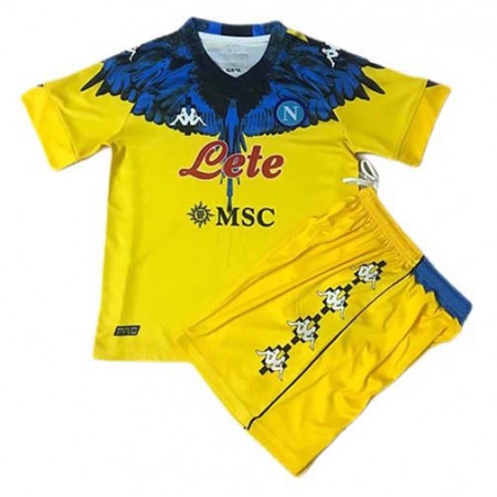 Fußballtrikots SSC Neapel Torwart Limited Edition Burlon Kinder Trikotsatz 2021 Fußballtrikots SSC Neapel Torwart Limited Edition Burlon Kinder Trikotsatz 2021